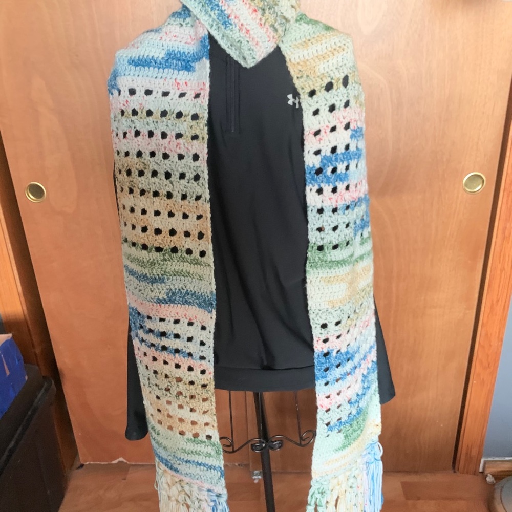 Winter scarf and hat